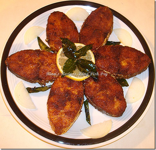 Rina's Recipes: King Mackerel Fish Fry
